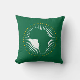 Afrikanische Gewerkschaft-Flagge (Afrika) (Panafri Kissen