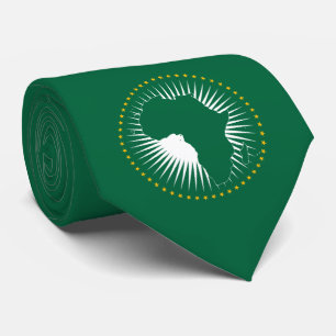 Afrikanische Gewerkschaft-Flagge (Afrika) (Panafri Krawatte