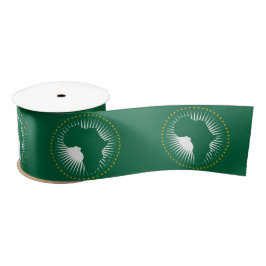 Afrikanische Gewerkschaft-Flagge (Afrika) (Panafri Satinband