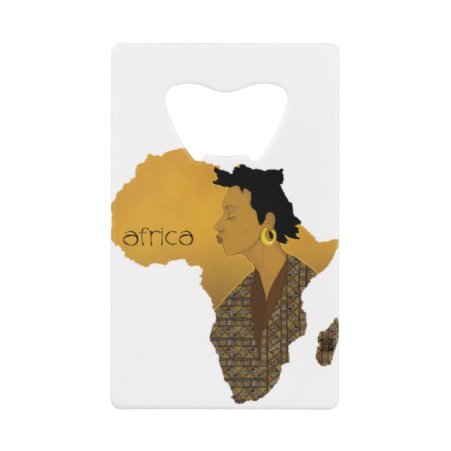 afrikanische Gewerkschaft Geldbeutel Flaschenöffner (Vorderseite)