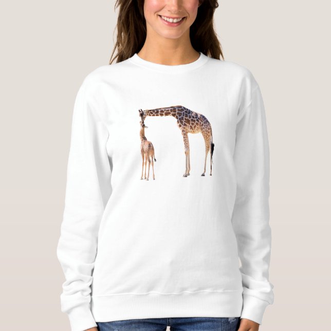 Afrikanische Giraffen Sweatshirt (Vorderseite)