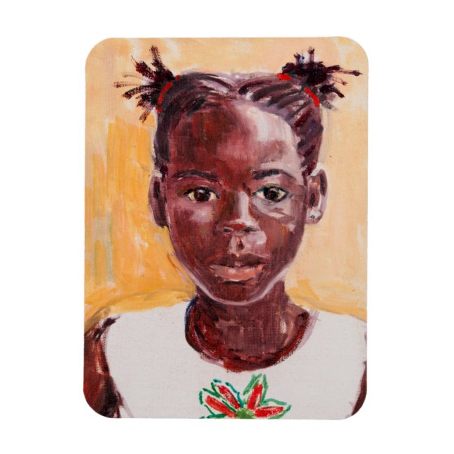 Afrikanische Girl Magnet (Vertikal)