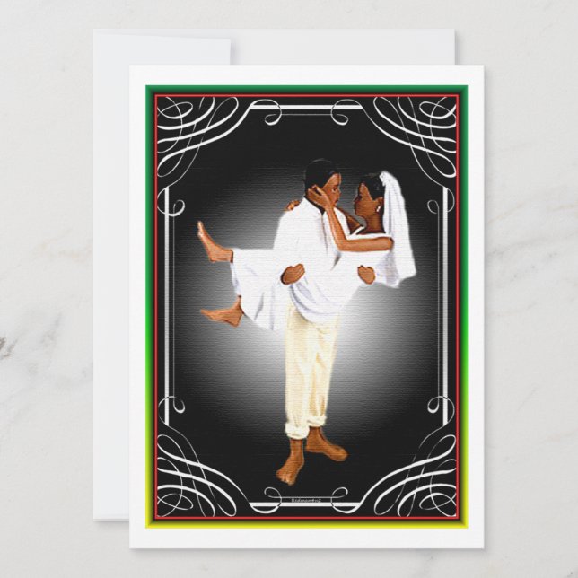 Afrikanische Hochzeit (Vorderseite)