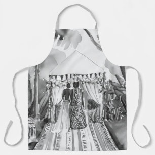 Afrikanische Hochzeit Schürze