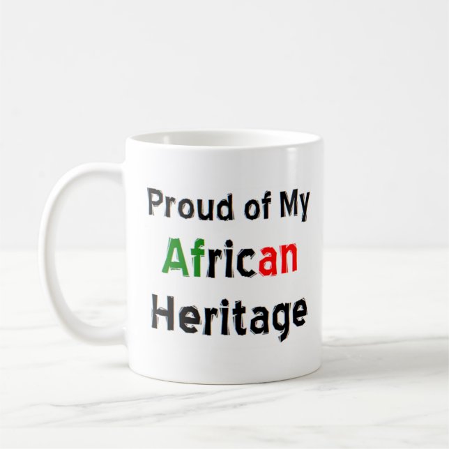 afrikanische Kaffee-Tasse Kaffeetasse (Links)