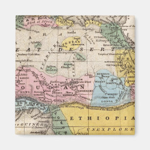 Afrikanische Karte Magnet