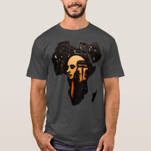 Afrikanische Karte T-Shirt