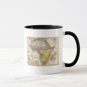 Afrikanische Karte Tasse