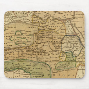 Afrikanische Karte von Worcester Mousepad