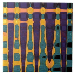 afrikanische Keramik Fliese