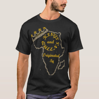 Afrikanische Könige und Queens T-Shirt