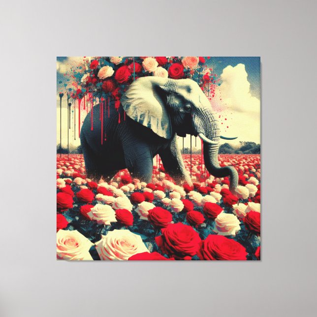 AFRIKANISCHE KÖNIGIN 10 LEINWANDDRUCK (Vorderseite)