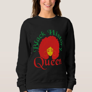 Afrikanische Königin der schwarzen Geschichte Mona Sweatshirt