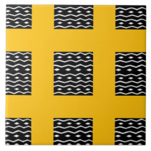 afrikanische Kunst, ethnisches Muster Orange