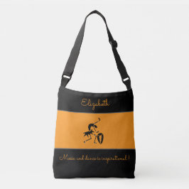 Afrikanische Kunst, Ethnizität, Happy Dancer Tragetaschen Mit Langen Trägern