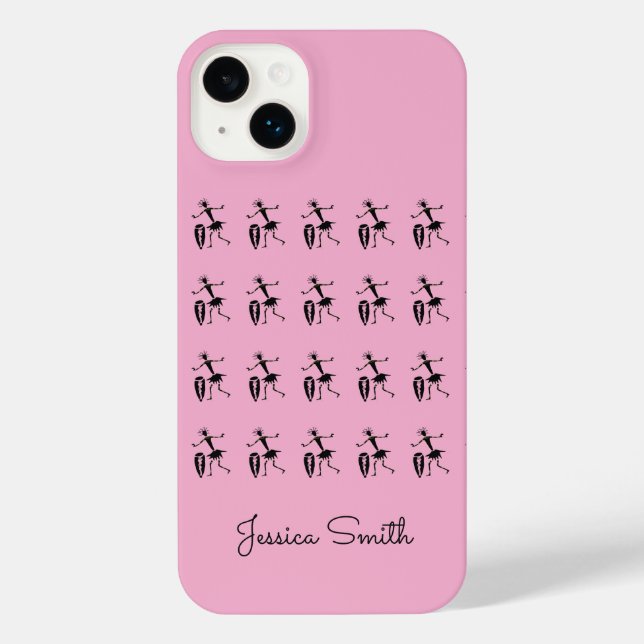 afrikanische Kunst, Inspiration iPhone Hülle (Rückseite)