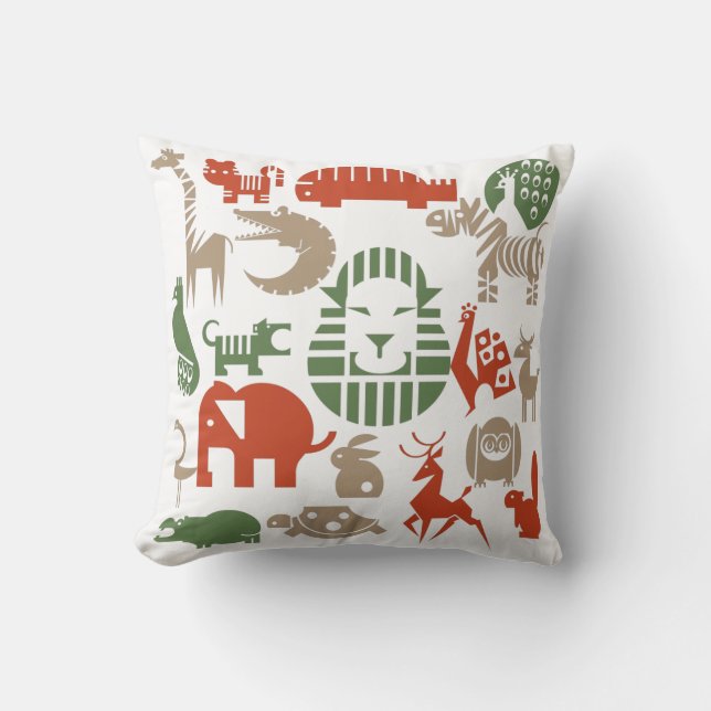 afrikanische Kunst Kissen (Vorderseite)