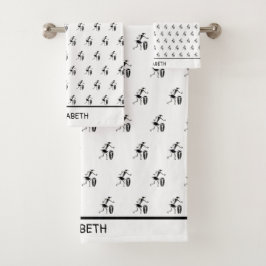 Afrikanische Kunst, Niedliche Inspirationsquelle Badhandtuch Set