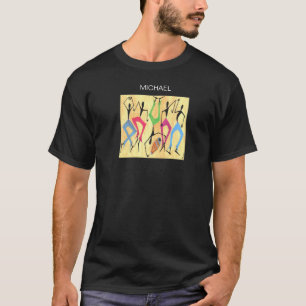 Afrikanische Kunst, Phantastischer Akrobatik-Tanz T-Shirt