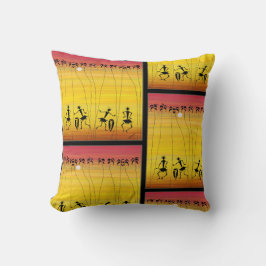 Afrikanische Kunst, Phantastischer tropischer Sonn Kissen