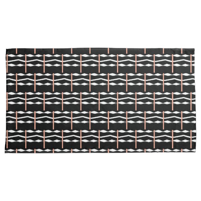 Afrikanische Kunst, Phantastisches afrikanisches M Kissenbezug (Vorderseite-Rechts)