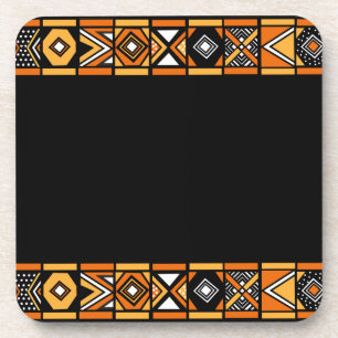 Afrikanische Kunstschwarz-Untersetzer Untersetzer