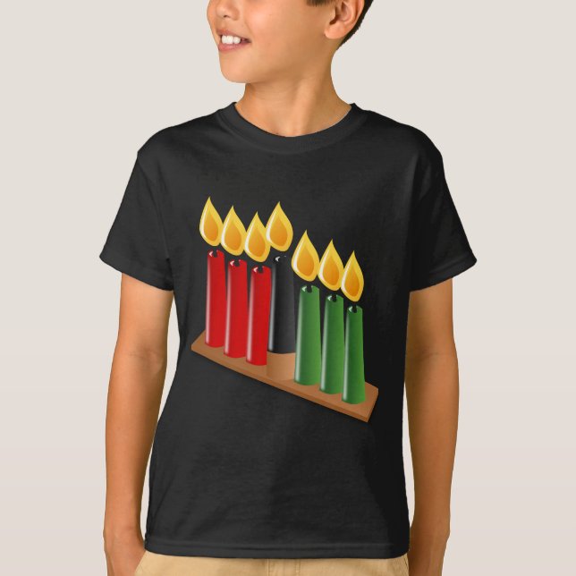 afrikanische Kwanzaa T-Shirt (Vorderseite)