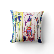 Afrikanische Leutekunst in ihre Phasen des Lebens