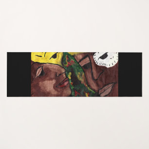 AFRIKANISCHE LIEBE MASK YOGAMATTE
