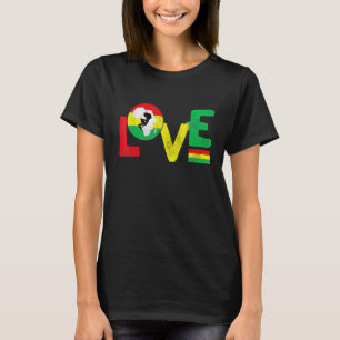 Afrikanische Liebe Schwarze Geschichte Prix Afrika T-Shirt