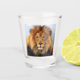 afrikanische Lion 1 Schnapsglas