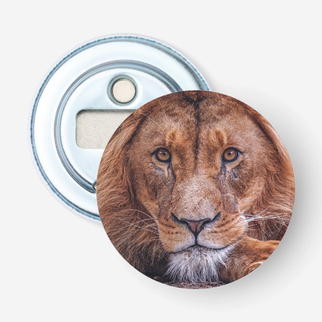 Afrikanische Lion Flaschenöffner (Vorderseite)