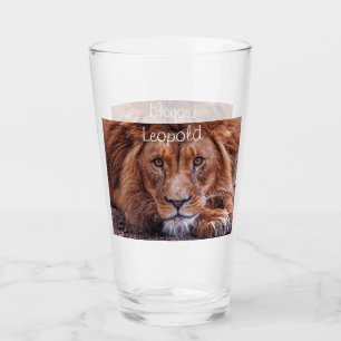 Afrikanische Lion Glas