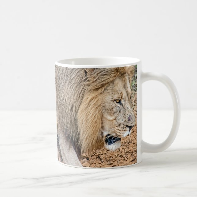 Afrikanische Lion Kaffeetasse (Rechts)