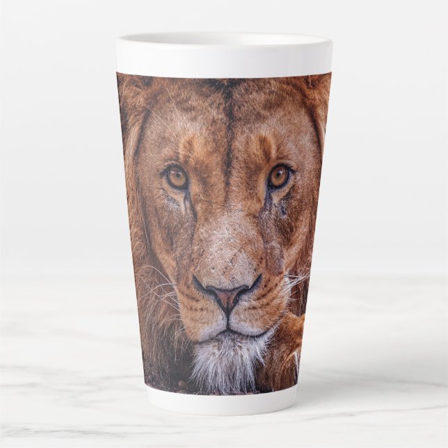 Afrikanische Lion Milchtasse (Vorderseite)