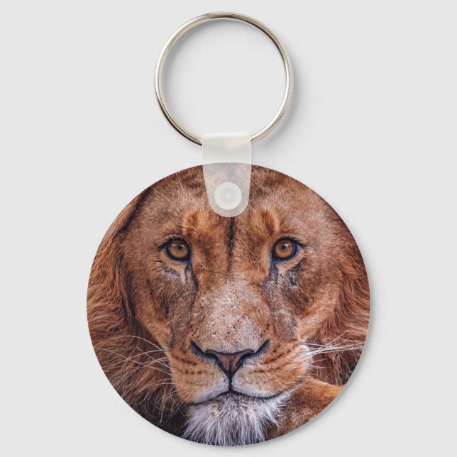 Afrikanische Lion Schlüsselanhänger (Vorderseite)