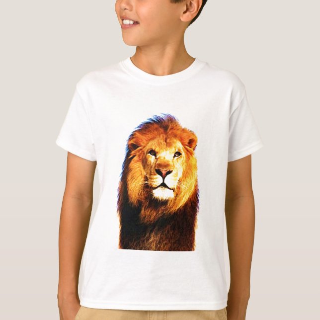 Afrikanische Lion T-Shirt (Vorderseite)