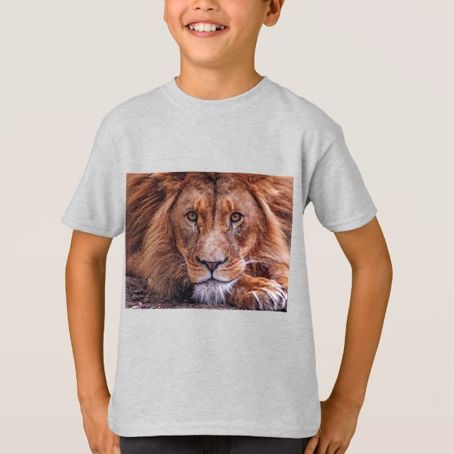 Afrikanische Lion T-Shirt (Vorderseite)