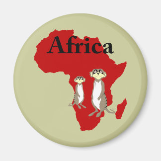 Afrikanische Maerkatze Magnet