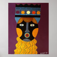 (Afrikanische Maske) Lady