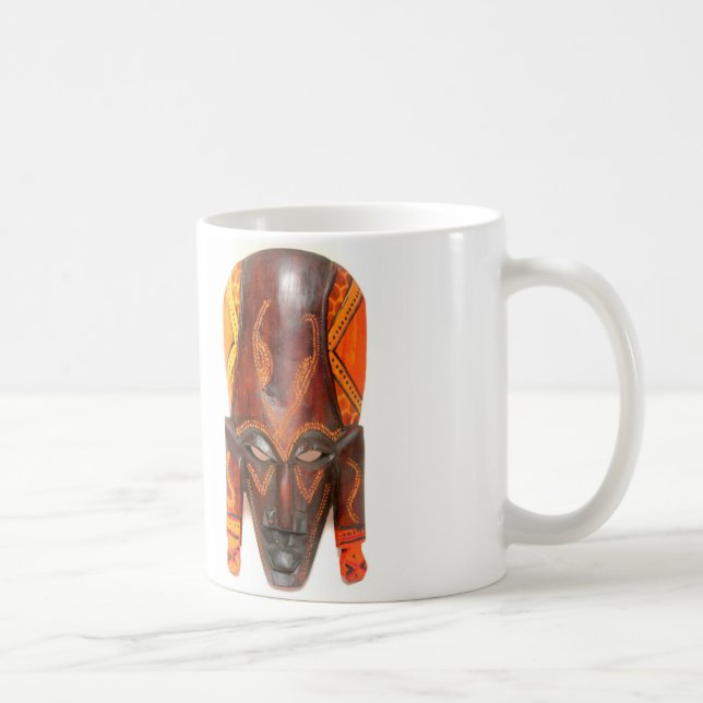 afrikanische Maske-Tasse Tasse (Rechts)