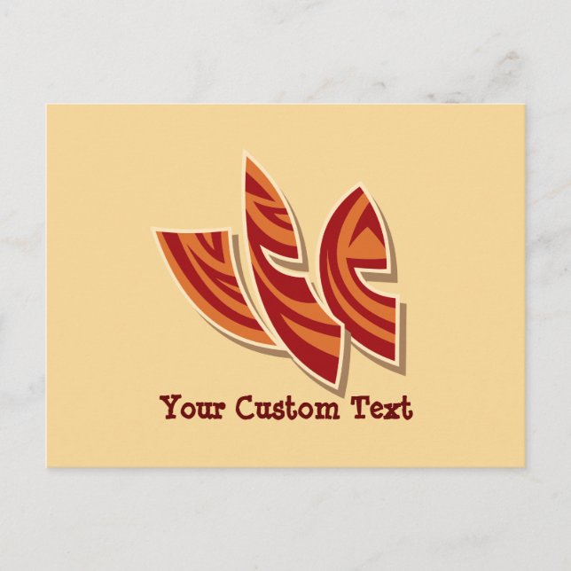 Afrikanische Masken Postkarte (Vorderseite)