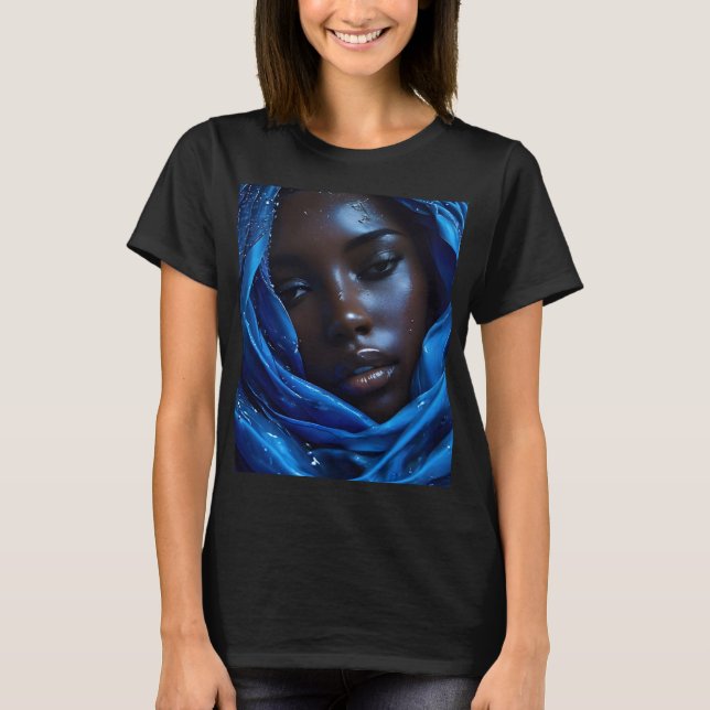 Afrikanische Modekunst T-Shirt (Vorderseite)
