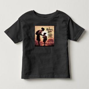 Afrikanische Mutter & Kind Eine Liebe ohne Grenze Kleinkind T-shirt