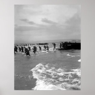 Afrikanische Nordlandung Poster