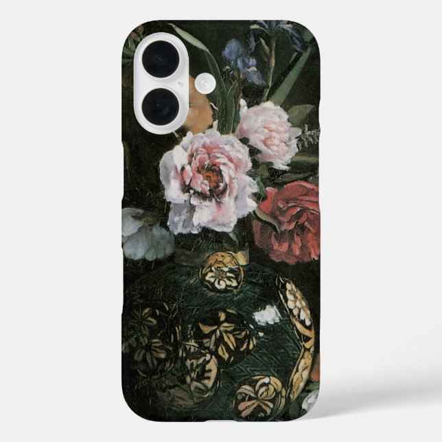 Afrikanische Peonings von Frederic Bazille, Blume Case-Mate iPhone Hülle (Rückseite)
