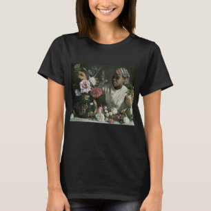 Afrikanische Peonings von Frederic Bazille, Blume T-Shirt
