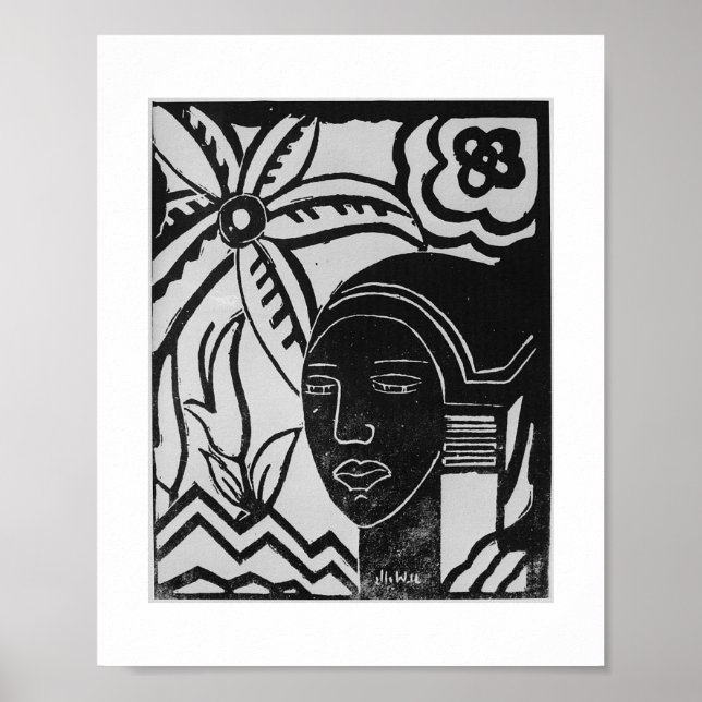 Afrikanische Phantasy Poster (Vorne)