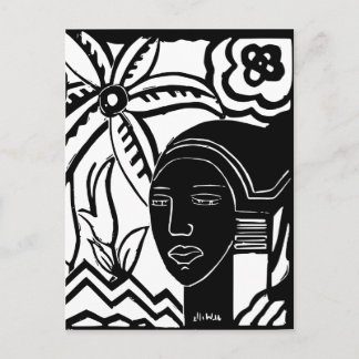 Afrikanische Phantasy Postkarte