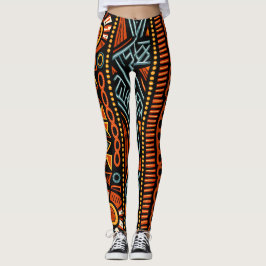 afrikanische Print Leggings